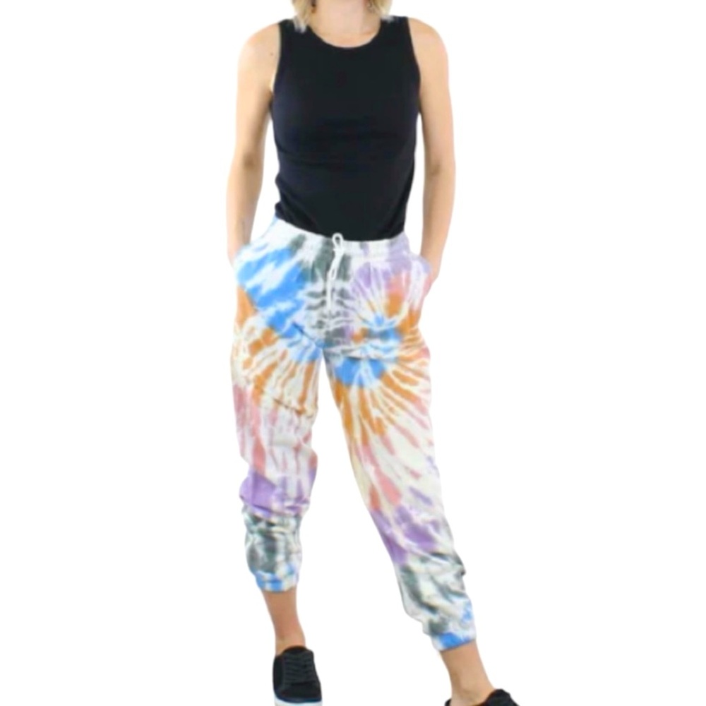 Eleven Paris tie-dye joggers NWT L